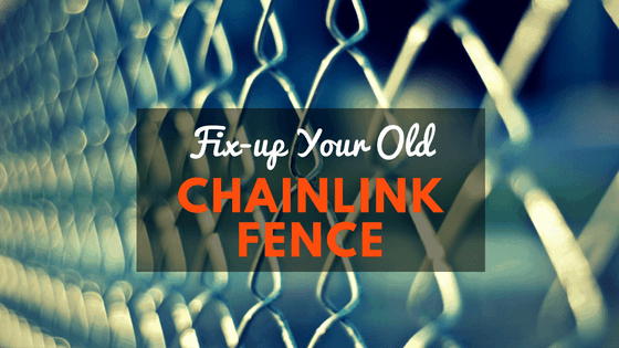 Affordable Hack To Make Your Chain Link Fence Look Amazing 