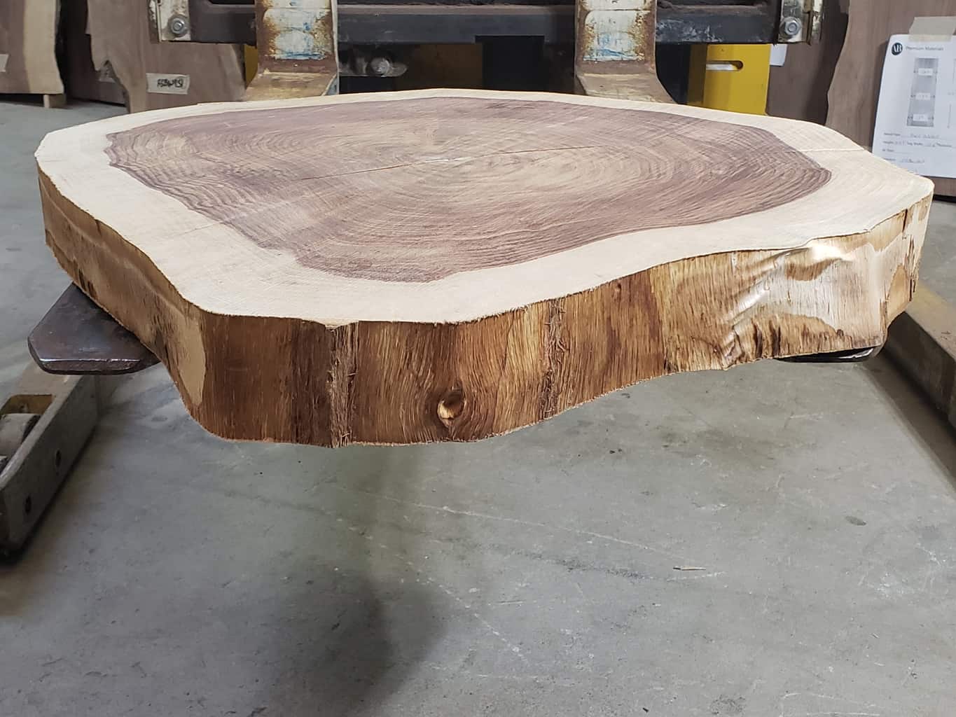 Rosewood 21 x 23.5 Cookie | Live Edge Wood Slab AL-RW010C ...