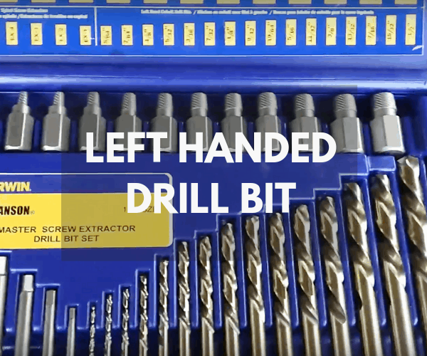 using left hand drill bits to remove bolt