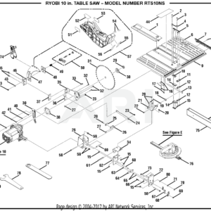 Kobalt Table Saw Parts Diagram