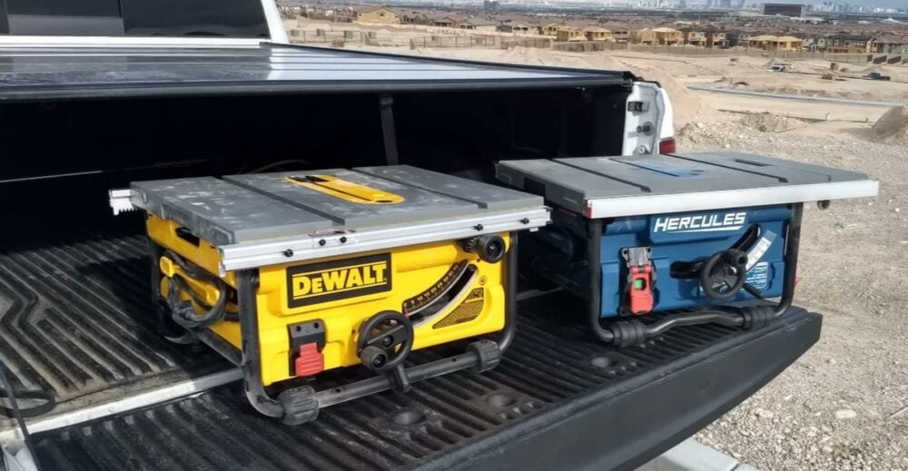 Hercules Harbor Freight Table Saw VS DeWalt The Saw Guy